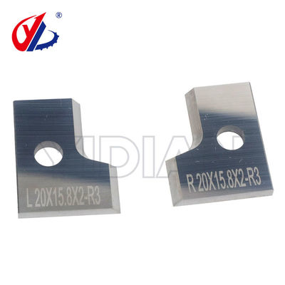lama raschiante del carburo di tungsteno di 20X15.8X2mm per la bordatrice di CEHISA