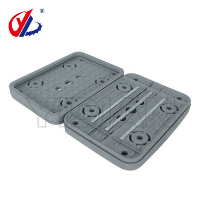 160*115*17mm Piastra di aspirazione inferiore Pad di gomma senza passo per la macchina CNC