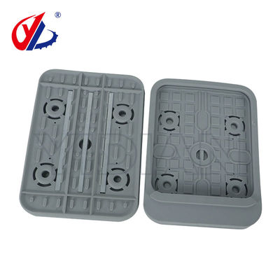 160*115*17mm Piastra di aspirazione a vuoto Pad inferiore in gomma per macchina per lavorazione del legno CNC