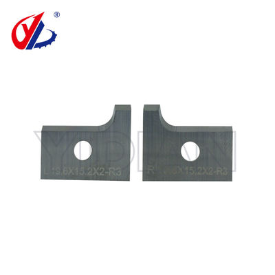 Coltello da inserimento a carburo solido 19.6 X 15.2 X 2 mm R3 Lame da raschiatura a bordo